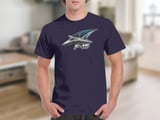 F15 Fighter Jet T-Shirt, Military Aviation Pilot Graphic Tee, Air Force Aircraft Shirt, Avgeek Flight Enthusiast Gift, Jet Pilot Clothes thumbnail 1