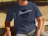 F-15 Eagle T-Shirt, Military Jet Shirt, Fighter Pilot Graphic Tee, Aviation Enthusiast Gift, Air Force Veteran Top, Airplane Lover Clothes thumbnail 3