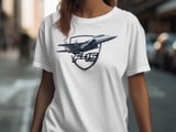 F-15 Fighter Jet T-Shirt, Military Aviation Graphic Tee, Modern Jet Pilot Apparel, Cool Air Force Aviator Shirt, Gift for Veteran thumbnail 8