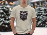 F15 Eagle Fighter Jet T-Shirt, Military Aviation Shirt, Air Force Veteran Gift, Patriotic American Pilot Tee, Fighter Pilot Air Superiority thumbnail 3