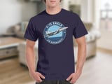 F-15 Eagle Fighter Jet T-Shirt, Military Aviation Shirt, Air Superiority Pilot Graphic Tee, Air Force Veteran Gift, Airplane AvGeek Top thumbnail 1