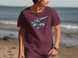 F15 Fighter Jet T-Shirt, Aviation Pilot Eagle Tee, Military Aircraft Shirt, Air Force Veteran Gift, Jet Plane Graphic Apparel for Him thumbnail 3
