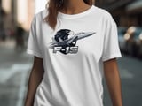 F-15 Eagle T-Shirt, Military Jet Shirt, Fighter Pilot Graphic Tee, Aviation Geek Apparel, Air Force Gift, Aircraft Lover TShirt thumbnail 3