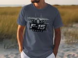 F-15 Fighter Jet Shirt, Aviation T-Shirt, Military Jet Graphic Tee, Pilot Air Force Gift, Faux Chrome Eagle Jet Aircraft Top for Him thumbnail 8