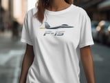 F15 Fighter Jet T-Shirt, Military Aviation Jet Graphic Tee, Air Force Pilot Shirt, Supersonic Aircraft Shirt, Aviation Gift for Him thumbnail 7