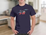 F15 Eagle Fighter Jet T-Shirt, Military Aviation Graphic Tee, Air Force Pilot Shirt, Jet Plane Enthusiast Tee, Veteran Father Day Gift thumbnail 6
