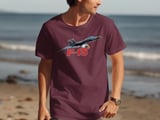 F15 Eagle Fighter Jet T-Shirt, Military Aviation Graphic Tee, Air Force Pilot Shirt, Jet Plane Enthusiast Tee, Veteran Father Day Gift thumbnail 5