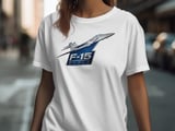 F-15 Eagle Fighter Jet T-Shirt, Military Aviation Graphic Tee, Faux Metallic Pilot Emblem Shirt, Flight Enthusiast Gift for Him thumbnail 3