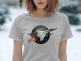 F-15 Eagle Fighter Jet T-Shirt, Military Aviation Graphic Tee for Pilots and AvGeeks, Air Superiority Aircraft Pilot Gift for Him thumbnail 3