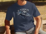 EA-18G Growler Jet T-Shirt, Military Aviation Shirt, Fighter Pilot Graphic Tee, Electronic Attack Navy Aircraft Gift for Aviation Geek thumbnail 7