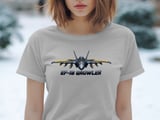 EF-18 Growler Fighter Jet T-Shirt, Military Aviation Graphic Tee, Navy Aircraft Pilot Shirt, AvGeek Flight Enthusiast Gift for Men thumbnail 6