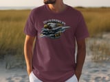 EF-18 Growler Shirt Fighter Jet T-Shirt Military Aviation Graphic Tee Navy Pilot Gift Electronic Attack Eagle Aircraft Apparel Men thumbnail 3