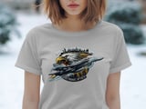 EF-18 Growler Shirt Fighter Jet T-Shirt Military Aviation Graphic Tee Navy Pilot Gift Electronic Attack Eagle Aircraft Apparel Men thumbnail 8