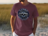 EF-18 Growler T-Shirt, Military Electronic Warfare Squadron Tee, Tactical Jet Pilot Graphic Shirt, Aviation Fan Gift for Veterans thumbnail 7