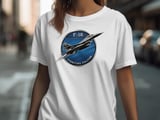 F16 Fighter Jet T-Shirt, Fighting Falcon Military Aviation Tee, Pilot Air Force Graphic Shirt, Fighter Pilot Veteran Gift for Him thumbnail 2