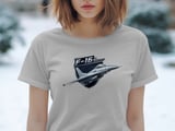 F16 Fighter Jet T-Shirt, Military Aviation Pilot Graphic Tee, Jet Aircraft Graphic Shirt, Air Force Plane Top, Aviation Fan Gift for Him thumbnail 5