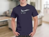 F-16 Fighter Jet Shirt, Aviation Graphic Tee for Men, Military Aircraft Pilot T-Shirt, Airplane Lover Gift, Air Force Veteran Top thumbnail 7