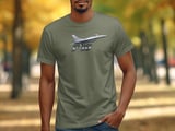 F-16 Fighter Jet Shirt, Aviation Graphic Tee for Men, Military Aircraft Pilot T-Shirt, Airplane Lover Gift, Air Force Veteran Top thumbnail 6