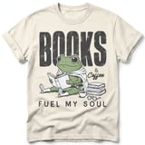 Books & Coffee Frog Tee thumbnail 35