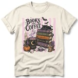 Books and Coffee Witchy Tee thumbnail 33