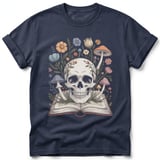 Botanical Skull Book Tee thumbnail 8