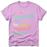 Beautiful Day To Read Banned Books Tee thumbnail 35