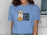 Rather Be Haunted By My Dog Tee thumbnail 5