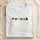 Cozy Autumn Icons Tee thumbnail 10