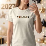 Cozy Autumn Icons Tee thumbnail 6