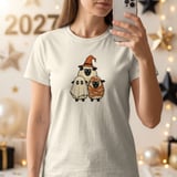 Halloween Costume Sheep Tee thumbnail 6