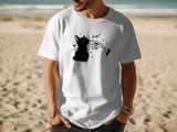 Skeleton Boop Cat Tee thumbnail 12