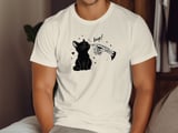 Skeleton Boop Cat Tee thumbnail 3