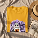 Not Spooky Enough Ghost Tee thumbnail 7