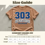 303 Five Points Denver CO Tee thumbnail 6