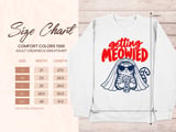 Getting Meowied Cat Bride Sweatshirt thumbnail 5