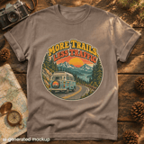 More Trails Less Traffic Tee thumbnail 1