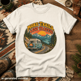More Trails Less Traffic Tee thumbnail 2