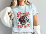 Proud GSP Mom Tee thumbnail 1