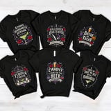 Halloween Drinking Shirt Gothic Tequila Margarita thumbnail 1