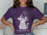 Resting Witch Face Cat Tee thumbnail 19