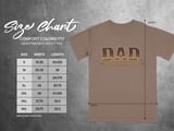 Dad And Then Some T-Shirt, Rustic Faux Feather Print Father's Day Gift, Vintage Distressed Dad Tee for Best Dad Ever, Husband Birthday thumbnail 2