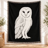 Barn Owl Blanket thumbnail 1