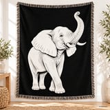 Majestic Elephant Blanket thumbnail 1