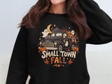 Small Town Fall Vintage Truck Tee or Sweatshirt thumbnail 2