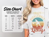 Pickleball Comfort Colors Shirt, Crazy Pickleball Lady, Vintage Graphic Tee thumbnail 15