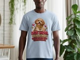 Dog Mom Cuban Link Chain Collar Tee thumbnail 8