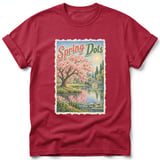 Spring Dots ~ Comfort Colors Premium Tee thumbnail 2