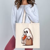 Ghost Snack Run Tote Bag thumbnail 3