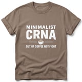 Minimalist CRNA Coffee Tee thumbnail 6