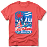 Lakefront Shapes ~ Comfort Colors Premium Tee thumbnail 3
